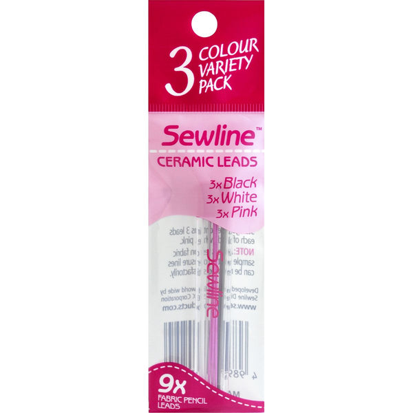 Sewline Trio Colour Refill Variety Pack