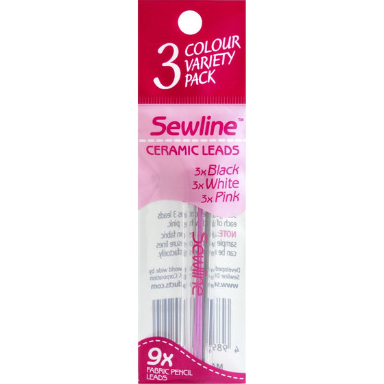 Sewline Trio Colour Refill Variety Pack