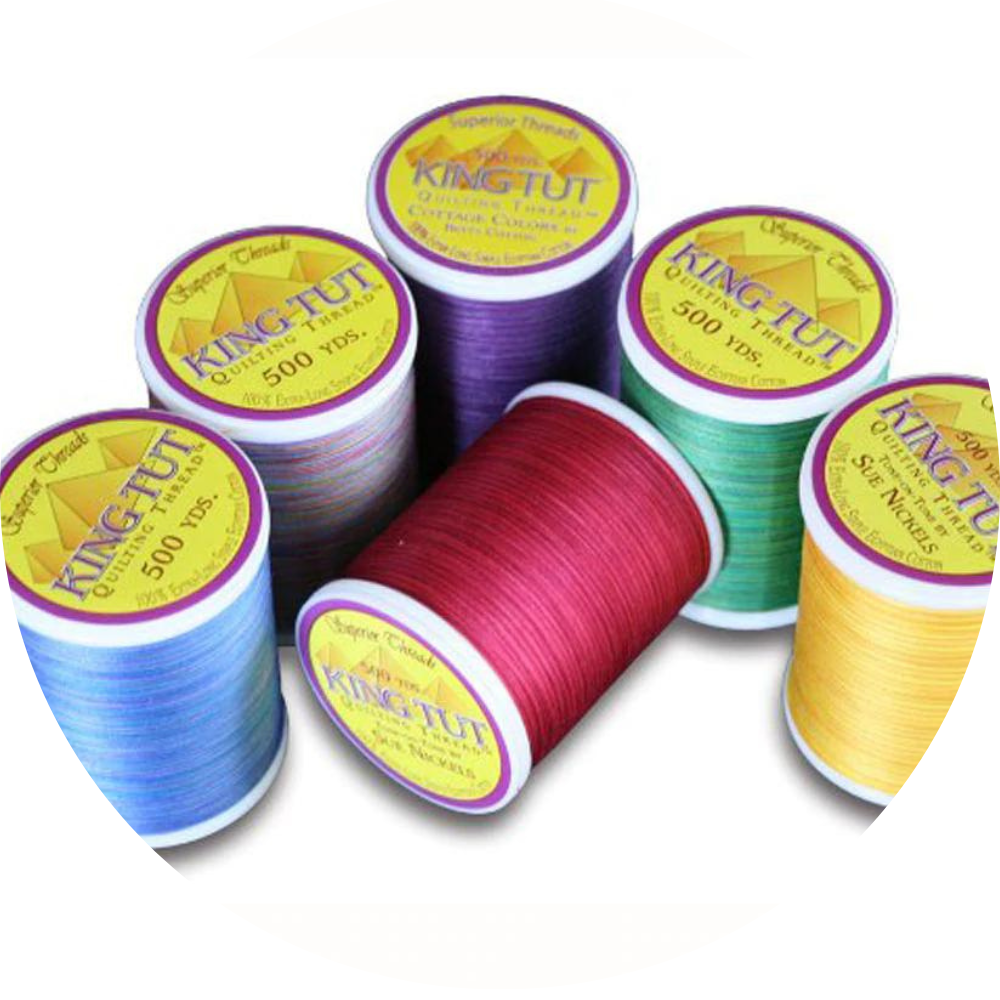 Bundle Set of 16 Assorted Colors of Serger Quilting Embroidery Thread Cones  - 1500M