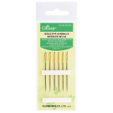 Hand Sewing Needles: Chenille: Gold Eye: No.18 (12)