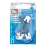 Prym Nappy Pins in White - 55mm