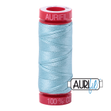 Aurifil 12 2805 Light Grey Turquoise Small Spool 50m