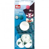 Prym Silver Cover Buttons without tool - 23mm