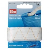 Prym White Standard-Elastic - 25mm