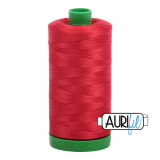 Aurifil 40 2265 Lobster Red Large Spool 1000m