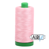 Aurifil 40 2437 Light Peony Large Spool 1000m