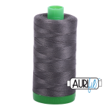 Aurifil 40 2630 Dark Pewter Large Spool 1000m