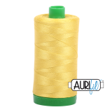 Aurifil 40 5015 Gold Yellow Large Spool 1000m