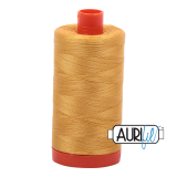 Aurifil 50 2132 Tarnished Gold Large Spool 1300m