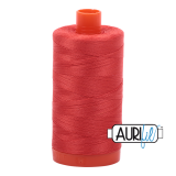 Aurifil 50 2277 Light Red Orange Large Spool 1300m