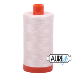 Aurifil 50 Colour 2405 1300m Cream/Hint Lilac