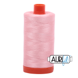 Aurifil 50 Colour 2415 1300m Pale Pink