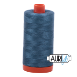 Aurifil 50 4644 Smoke Blue Large Spool 1300m