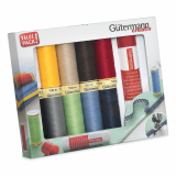 Gutermann Sewing Thread Set with Textile Glue