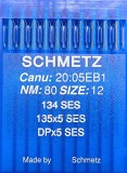 Schmetz Industrial Needles System 134 Light Ballpoint Canu 20:05 Pack 10 - Size 70