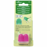 Thimbles: Flexible Rubber: Medium: 2 Pieces