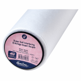 Hemline Super Soft Interfacing - Iron on (90cmx25m) White