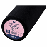 Hemline Standard Medium Interfacing - Iron on (90cmx25m) Black