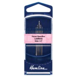 Hemline Hand Needles Premium Leather Size 3-7