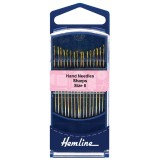 Hemline Hand Needles Premium Sharps Size 8