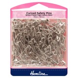 Hemline Curved Safety Pins Value Pack of - 38mm - 150pcs