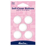 Hemline Self Cover Buttons Nylon - 22mm