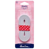 Hemline General Purpose Knitted Elastic 3m x 6mm White