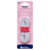 Hemline Swimwear Elastic Woven White - 2.5m x 9mm