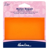 Hemline Self Adhesive Nylon Repair Patch Orange - 10 x 20cm