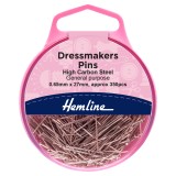 Hemline Pins Dressmaker's 26mm Nickel 310 Pieces