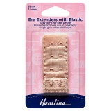 Hemline Bra Back Extender 28mm Nude