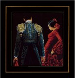 Lanarte Counted Cross Stitch Kit - Dancing In Passion (Aida,B)