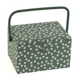 HobbyGift Sewing Box Large Khaki Spot