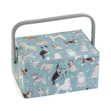 HobbyGift Sewing Box Medium Dogs