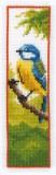 Vervaco Counted Cross Stitch Kit - Bookmark - Blue Tit