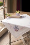 Vervaco Embroidery Kit Tablecloth - Lavender