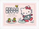 Vervaco Counted Cross Stitch Kit - Hello Kitty - Rainy days