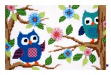 Vervaco Cross Stitch Kit - Rug - Owl Talk