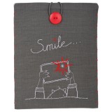 Vervaco Embroidery Kit Tablet Cover - Smile