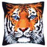 Vervaco Cross Stitch Cushion Kit - Tiger