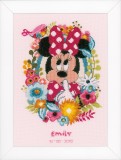 Vervaco Counted Cross Stitch Kit - Disney - Minnie - Shushing