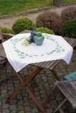 Vervaco Embroidery Kit Tablecloth - Leaves & Grass
