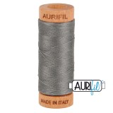 Col.5004 Aurifil 80 274m Ash Grey