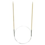 Knitting Pins: Circular: Fixed: Takumi Bamboo: 40cm x 2.25mm