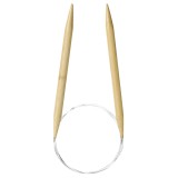 Knitting Pins: Circular: Fixed: Takumi Bamboo: 80cm x 9.00mm