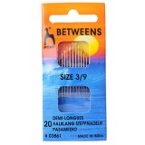 Pony Hand Needles Betweens Gold Eye Sizes 3/9