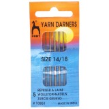 Pony Hand Needles Yarn Darners Gold Eye Size 14/18