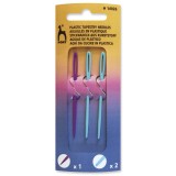 Pony Plastic Tapestry Needles 2x Blunt, 1x Pointed