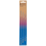 Pony Hand Needles Filet - Assorted Pack of three sizes: 17, 19 and 21cm.