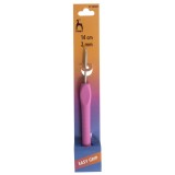 Pony Crochet Hook Easy Grip Handle with Flat Finger 14cm x 2.00mm